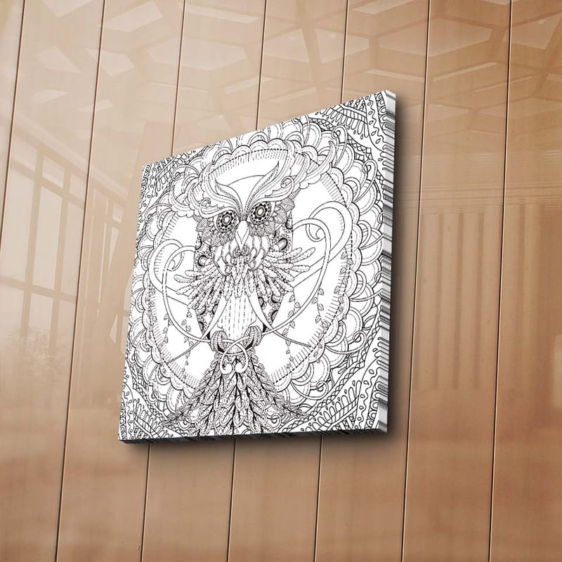 Dekorativ Canvasbilde 45x45 cm - Flerfarget - Innredning - Bilder & kunst - Lerretsbilder
