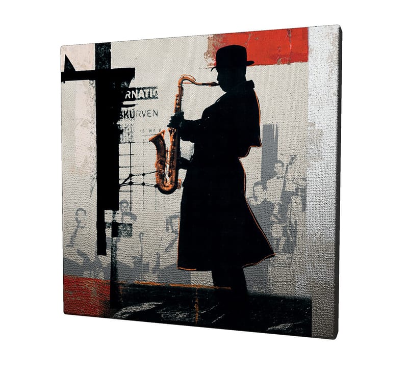 Dekorativ Canvasbilde 45x45 cm - Flerfarget - Innredning - Bilder & kunst - Lerretsbilder