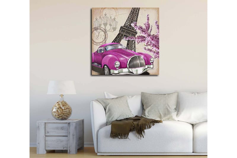 Dekorativ Canvasbilde 45x45 cm - Flerfarget - Innredning - Bilder & kunst - Lerretsbilder