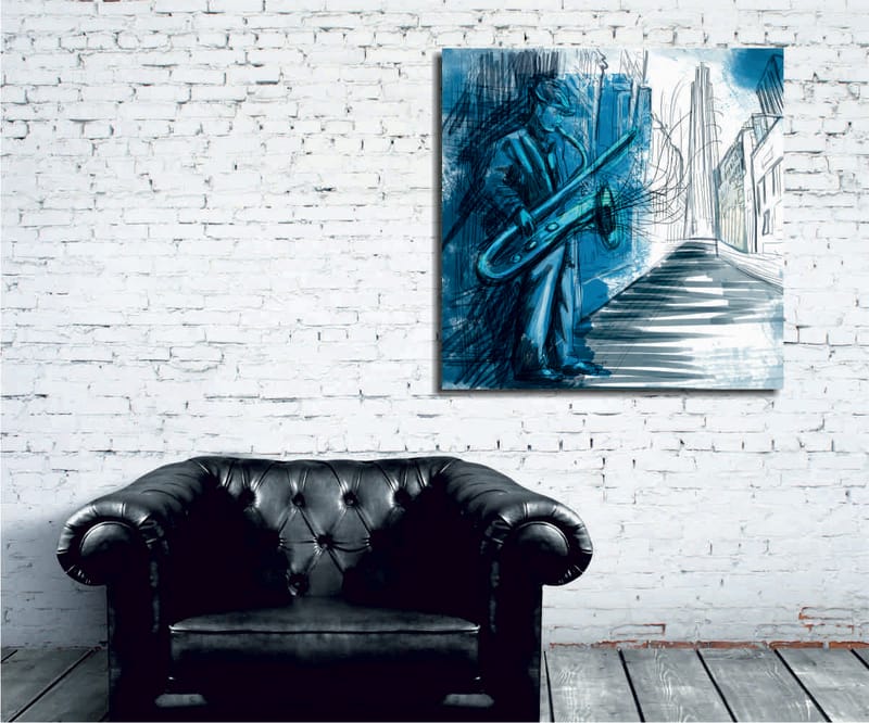 Dekorativ Canvasbilde 45x45 cm - Flerfarget - Innredning - Bilder & kunst - Lerretsbilder