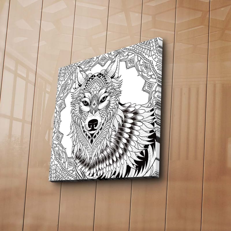 Dekorativ Canvasbilde 45x45 cm - Flerfarget - Innredning - Bilder & kunst - Lerretsbilder
