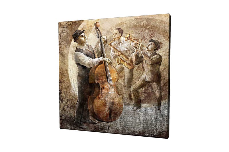 Dekorativ Canvasbilde 45x45 cm - Flerfarget - Innredning - Bilder & kunst - Lerretsbilder