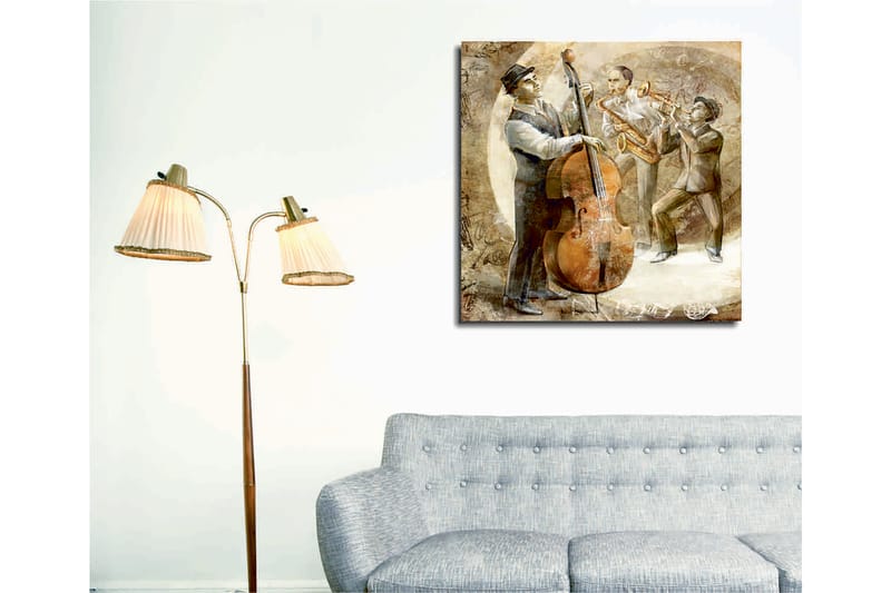 Dekorativ Canvasbilde 45x45 cm - Flerfarget - Innredning - Bilder & kunst - Lerretsbilder