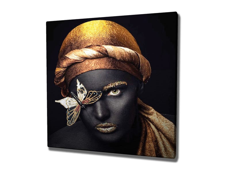 Dekorativ Canvasbilde 45x45 cm - Flerfarget - Innredning - Bilder & kunst - Lerretsbilder