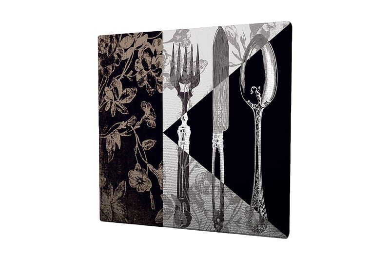 Dekorativ Canvasbilde 45x45 cm - Flerfarget - Innredning - Bilder & kunst - Lerretsbilder