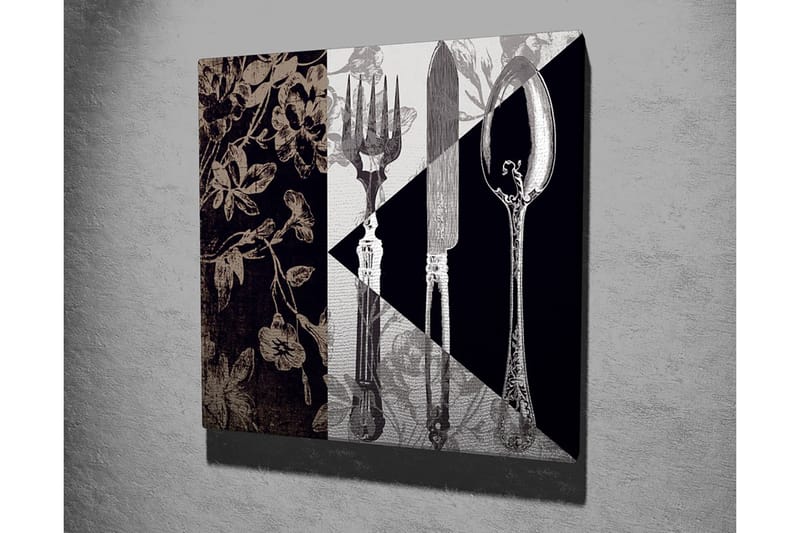 Dekorativ Canvasbilde 45x45 cm - Flerfarget - Innredning - Bilder & kunst - Lerretsbilder