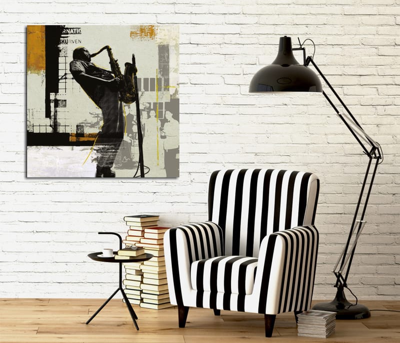 Dekorativ Canvasbilde 45x45 cm - Flerfarget - Innredning - Bilder & kunst - Lerretsbilder