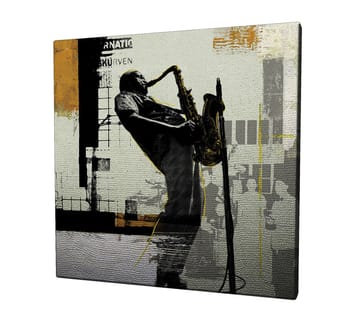 Dekorativ Canvasbilde 45x45 cm - Flerfarget - Innredning - Bilder & kunst - Lerretsbilder