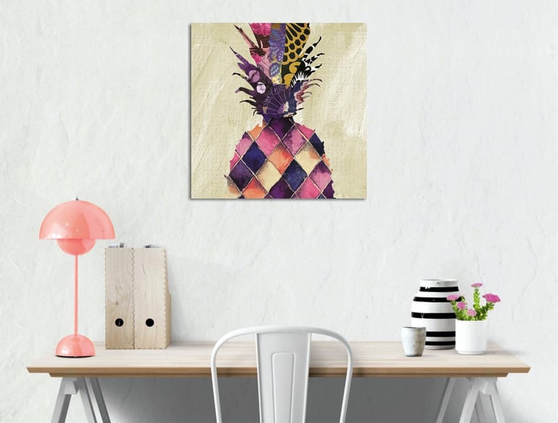 Dekorativ Canvasbilde 45x45 cm - Flerfarget - Innredning - Bilder & kunst - Lerretsbilder