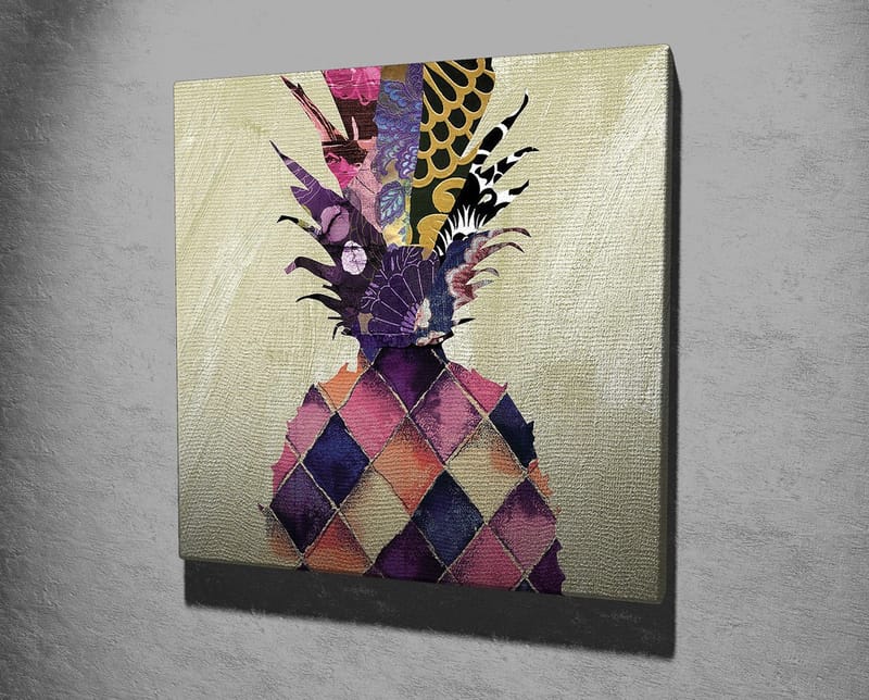 Dekorativ Canvasbilde 45x45 cm - Flerfarget - Innredning - Bilder & kunst - Lerretsbilder