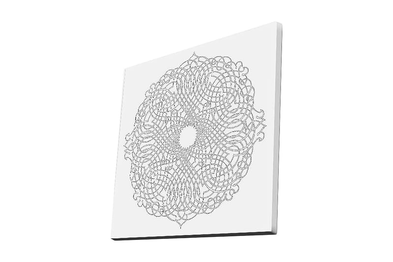 Dekorativ Canvasbilde 45x45 cm - Flerfarget - Innredning - Bilder & kunst - Lerretsbilder