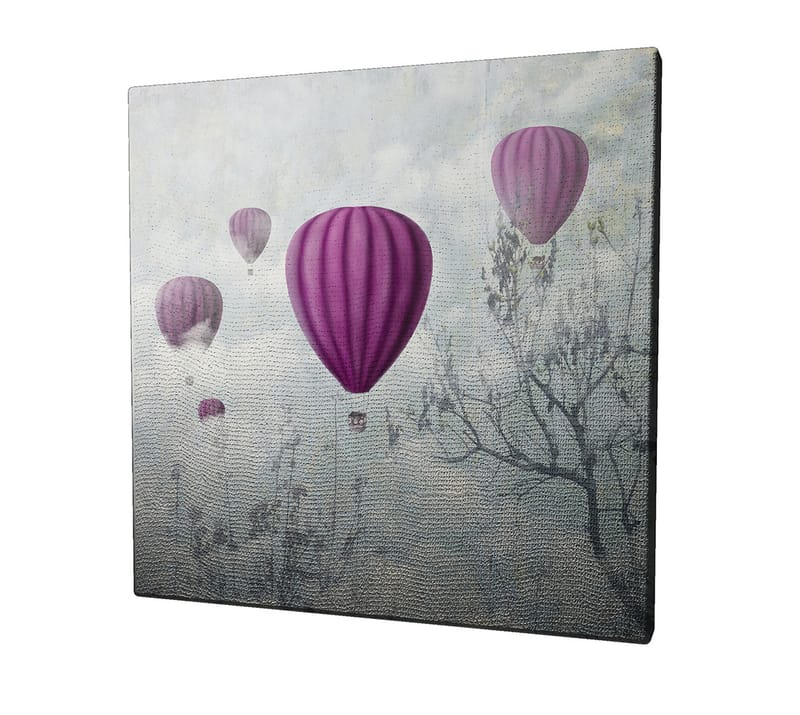 Dekorativ Canvasbilde 45x45 cm - Flerfarget - Innredning - Bilder & kunst - Lerretsbilder