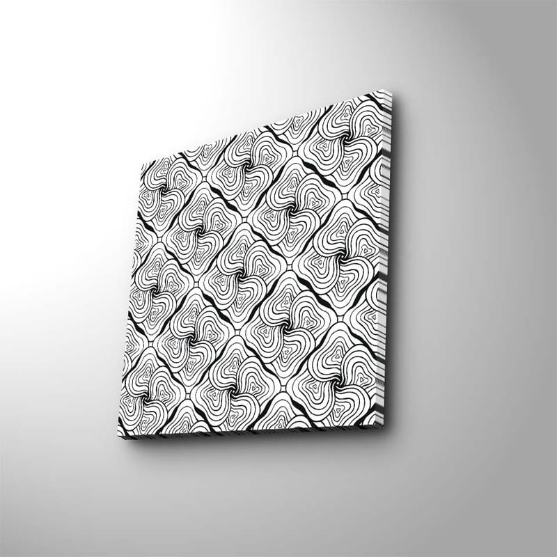 Dekorativ Canvasbilde 45x45 cm - Flerfarget - Innredning - Bilder & kunst - Lerretsbilder