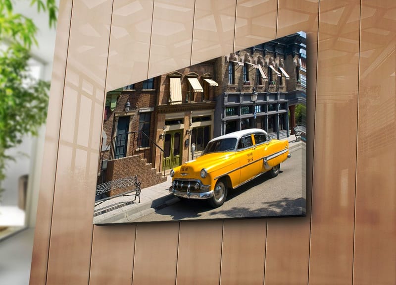 Dekorativ Canvasbilde 45x70 cm - Flerfarget - Innredning - Bilder & kunst - Lerretsbilder