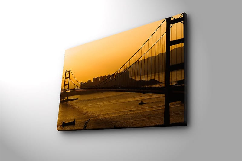 Dekorativ Canvasbilde 45x70 cm - Flerfarget - Innredning - Bilder & kunst - Lerretsbilder