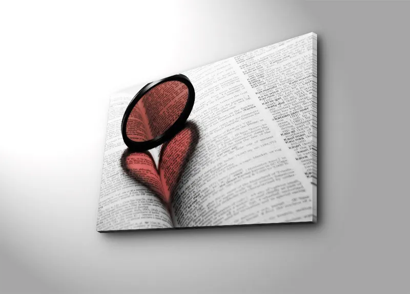 Dekorativ Canvasbilde 45x70 cm, Flerfarget