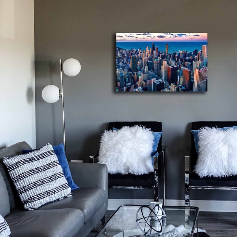 Dekorativ Canvasbilde 45x70 cm - Flerfarget - Innredning - Bilder & kunst - Lerretsbilder