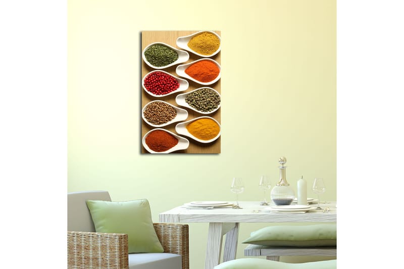 Dekorativ Canvasbilde 45x70 cm - Flerfarget - Innredning - Bilder & kunst - Lerretsbilder