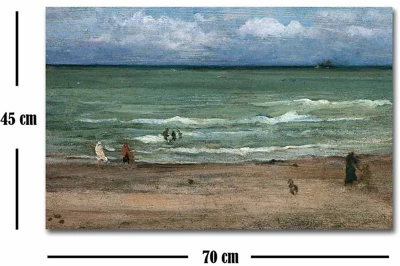 Dekorativ Canvasbilde 45x70 cm - Flerfarget - Innredning - Bilder & kunst - Lerretsbilder