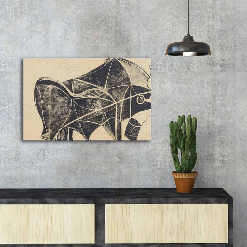 Dekorativ Canvasbilde 45x70 cm - Flerfarget - Innredning - Bilder & kunst - Lerretsbilder