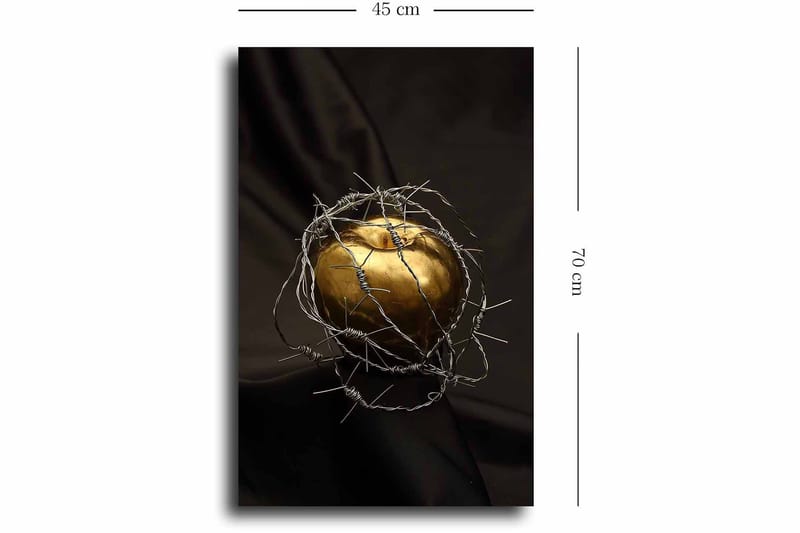 Dekorativ Canvasbilde 45x70 cm - Flerfarget - Innredning - Bilder & kunst - Lerretsbilder
