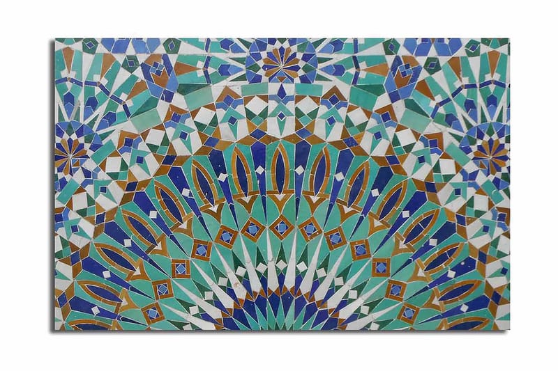 Dekorativ Canvasbilde 45x70 cm - Flerfarget - Innredning - Bilder & kunst - Lerretsbilder