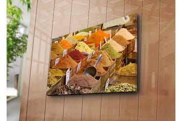 Dekorativ Canvasbilde 45x70 cm - Flerfarget - Innredning - Bilder & kunst - Lerretsbilder