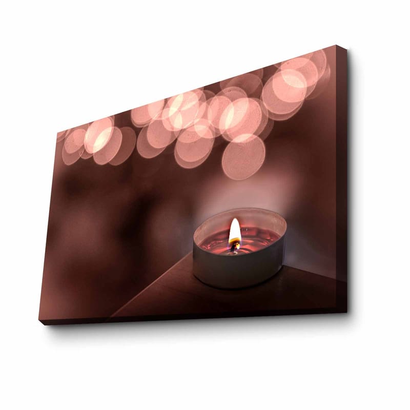 Dekorativ Canvasbilde 45x70 cm - Flerfarget - Innredning - Bilder & kunst - Lerretsbilder
