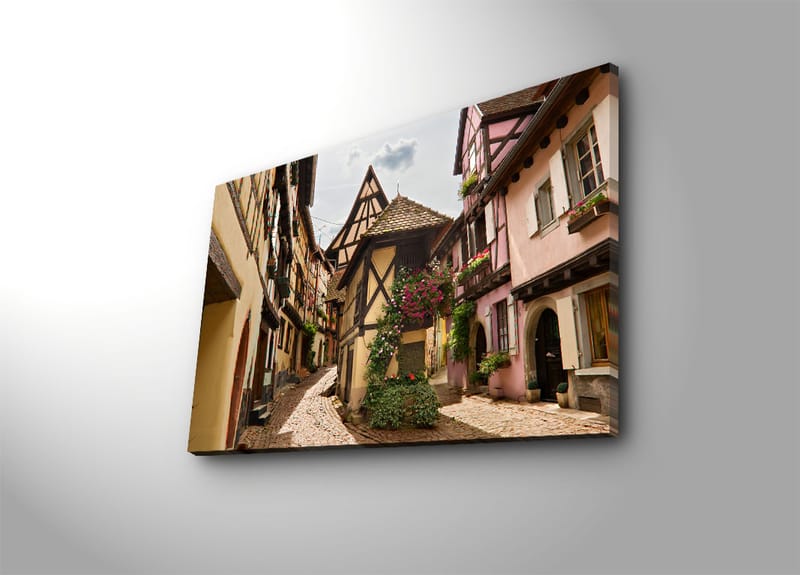 Dekorativ Canvasbilde 45x70 cm - Flerfarget - Innredning - Bilder & kunst - Lerretsbilder