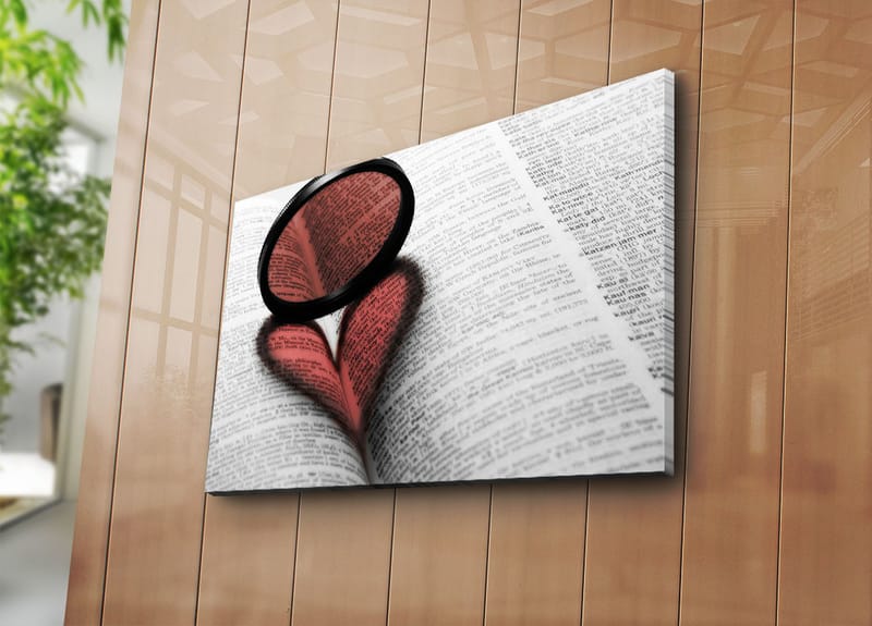 Dekorativ Canvasbilde 45x70 cm - Flerfarget - Innredning - Bilder & kunst - Lerretsbilder