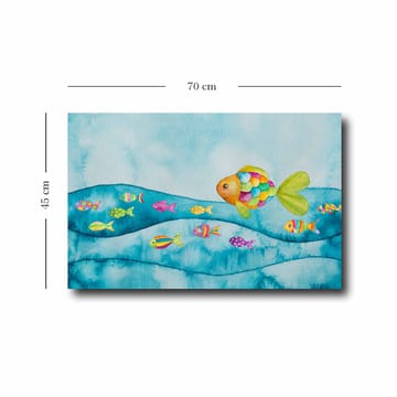 Dekorativ Canvasbilde 45x70 cm - Flerfarget - Innredning - Bilder & kunst - Lerretsbilder