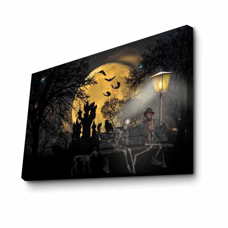 Dekorativ Canvasbilde 45x70 cm - Flerfarget - Innredning - Bilder & kunst - Lerretsbilder