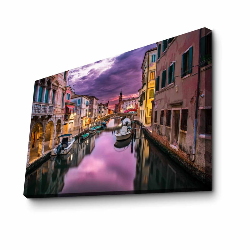 Dekorativ Canvasbilde 45x70 cm - Flerfarget - Innredning - Bilder & kunst - Lerretsbilder