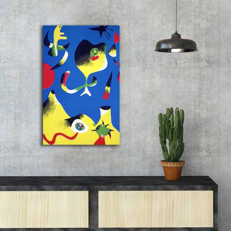 Dekorativ Canvasbilde 45x70 cm - Flerfarget - Innredning - Bilder & kunst - Lerretsbilder