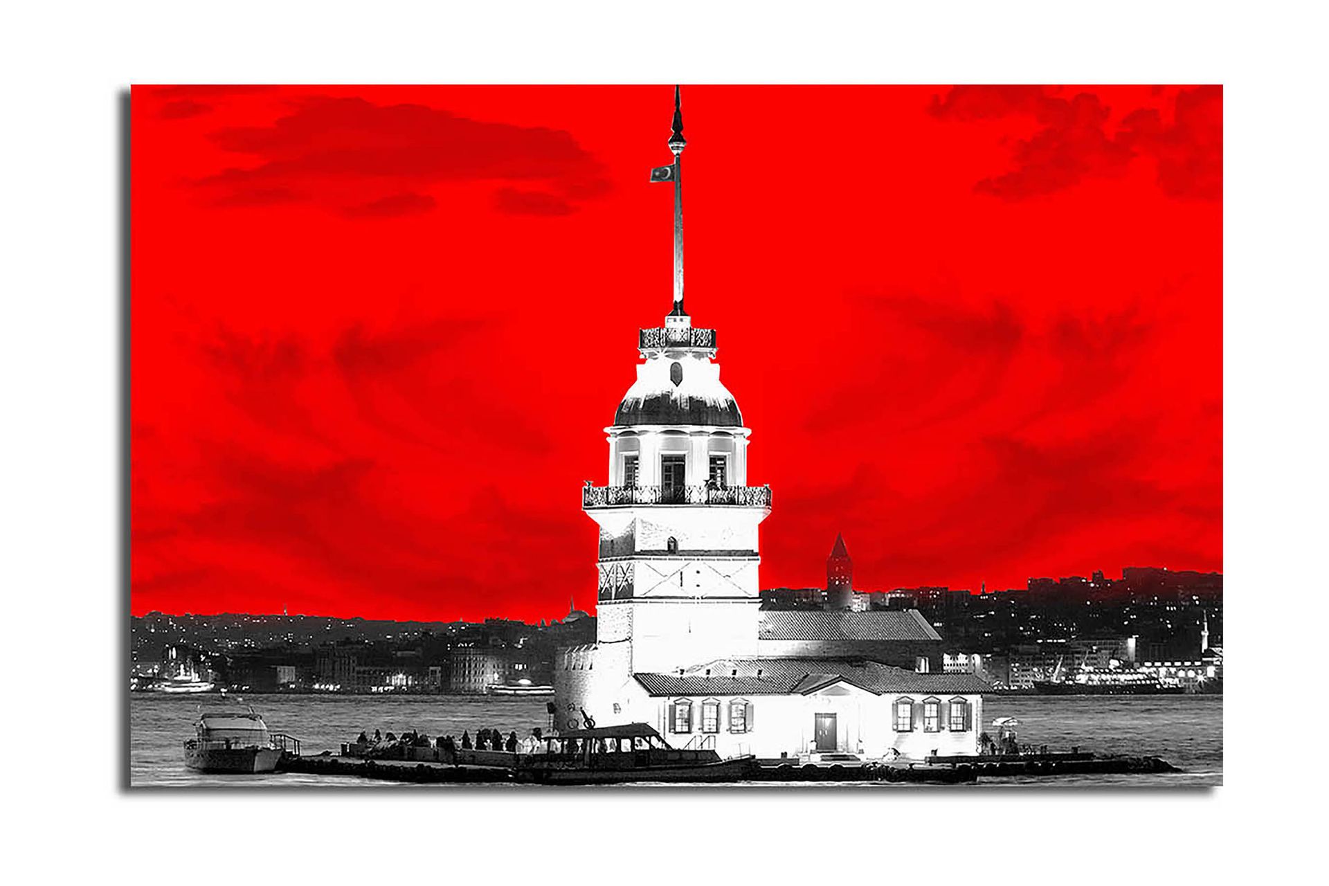 Dekorativ Canvasbilde 45x70 cm - Flerfarget - Innredning - Bilder & kunst - Lerretsbilder