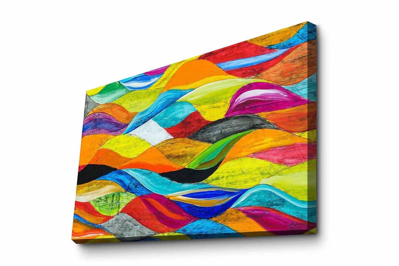 Dekorativ Canvasbilde 45x70 cm - Flerfarget - Innredning - Bilder & kunst - Lerretsbilder