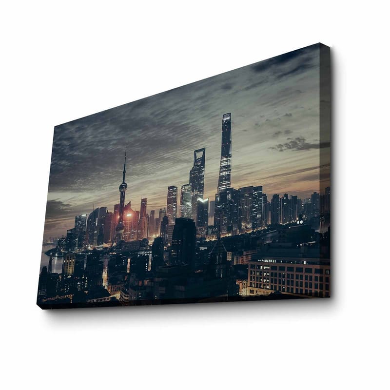 Dekorativ Canvasbilde 45x70 cm - Flerfarget - Innredning - Bilder & kunst - Lerretsbilder