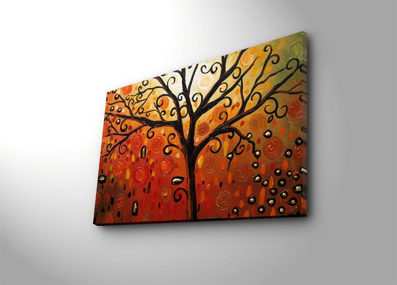 Dekorativ Canvasbilde 45x70 cm - Flerfarget - Innredning - Bilder & kunst - Lerretsbilder