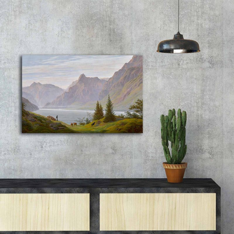 Dekorativ Canvasbilde 45x70 cm - Flerfarget - Innredning - Bilder & kunst - Lerretsbilder