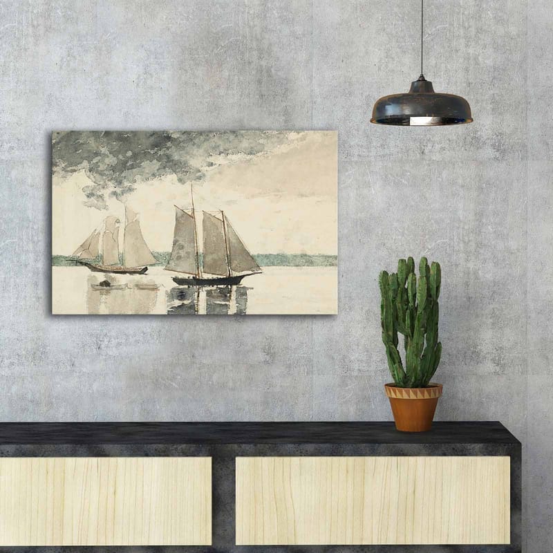 Dekorativ Canvasbilde 45x70 cm - Flerfarget - Innredning - Bilder & kunst - Lerretsbilder