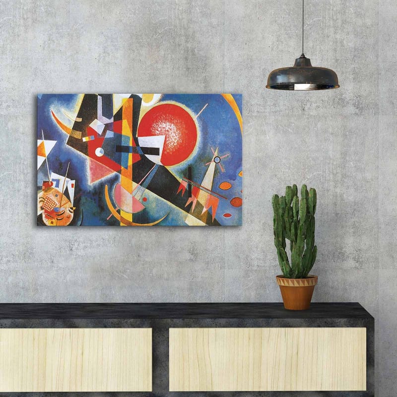 Dekorativ Canvasbilde 45x70 cm - Flerfarget - Innredning - Bilder & kunst - Lerretsbilder