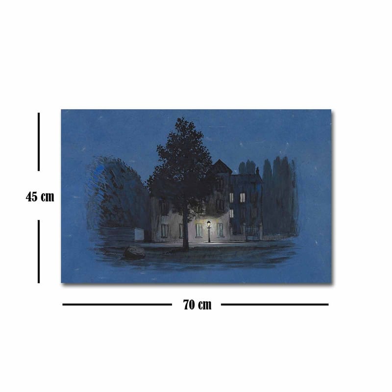 Dekorativ Canvasbilde 45x70 cm - Flerfarget - Innredning - Bilder & kunst - Lerretsbilder