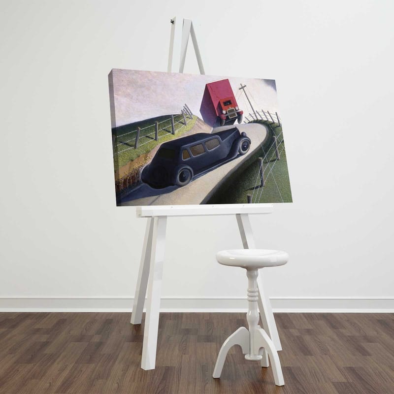 Dekorativ Canvasbilde 45x70 cm - Flerfarget - Innredning - Bilder & kunst - Lerretsbilder