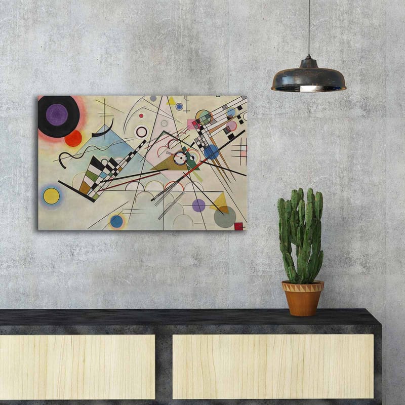Dekorativ Canvasbilde 45x70 cm - Flerfarget - Innredning - Bilder & kunst - Lerretsbilder