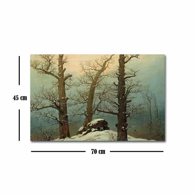 Dekorativ Canvasbilde 45x70 cm - Flerfarget - Innredning - Bilder & kunst - Lerretsbilder