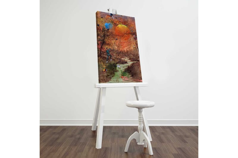 Dekorativ Canvasbilde 45x70 cm - Flerfarget - Innredning - Bilder & kunst - Lerretsbilder