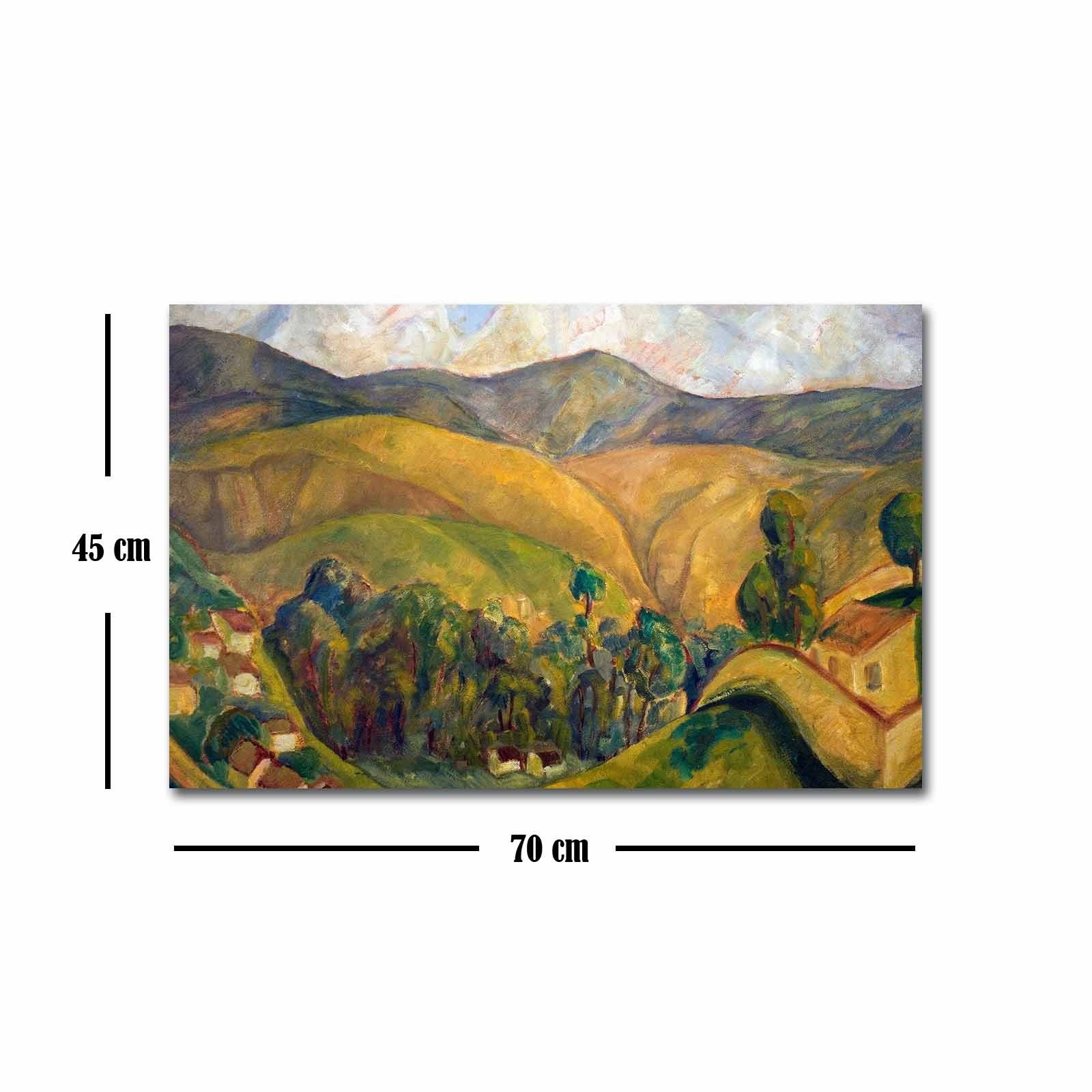 Dekorativ Canvasbilde 45x70 cm - Flerfarget - Innredning - Bilder & kunst - Lerretsbilder