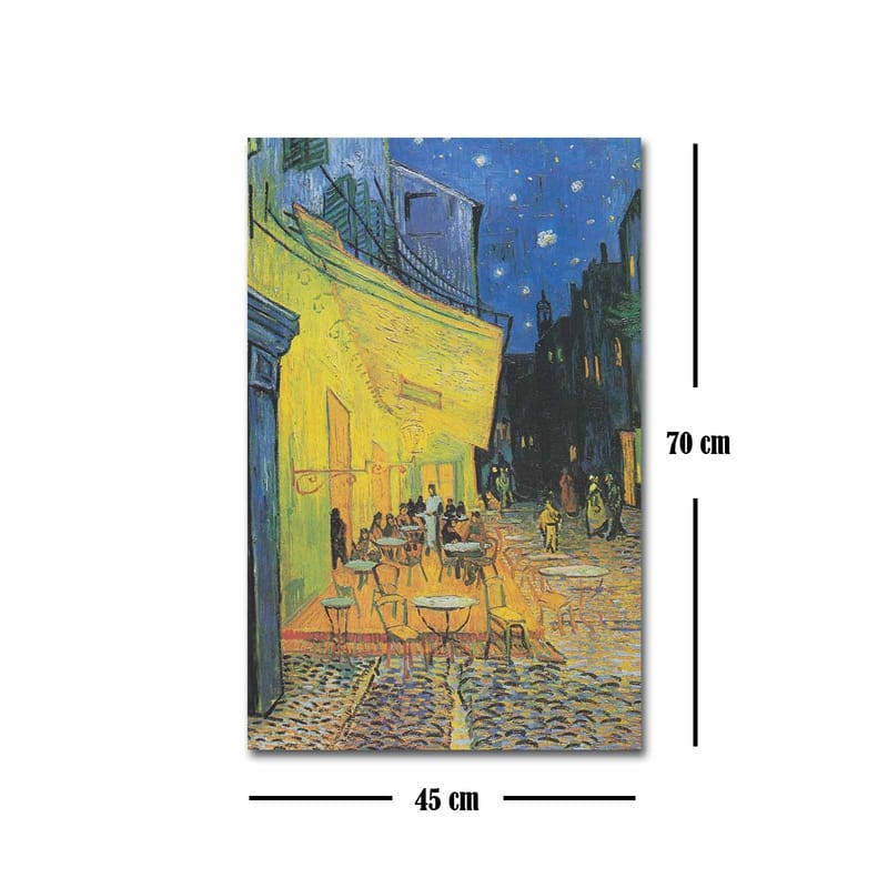 Dekorativ Canvasbilde 45x70 cm - Flerfarget - Innredning - Bilder & kunst - Lerretsbilder