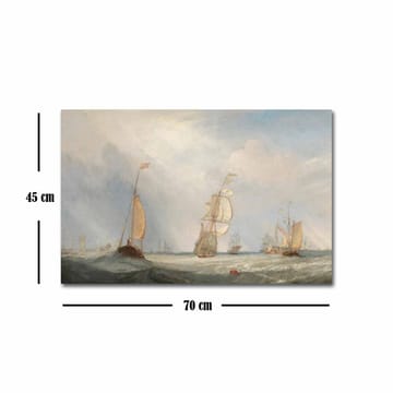 Dekorativ Canvasbilde 45x70 cm - Flerfarget - Innredning - Bilder & kunst - Lerretsbilder