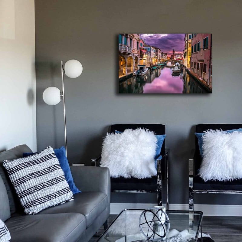 Dekorativ Canvasbilde 45x70 cm - Flerfarget - Innredning - Bilder & kunst - Lerretsbilder